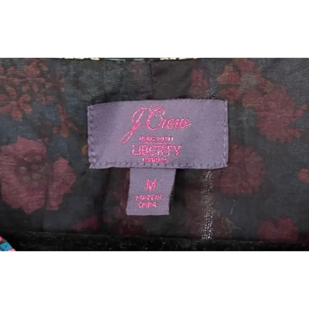J. Crew popover dress in Liberty of London Ciara print-  RARE Size M / NWOT